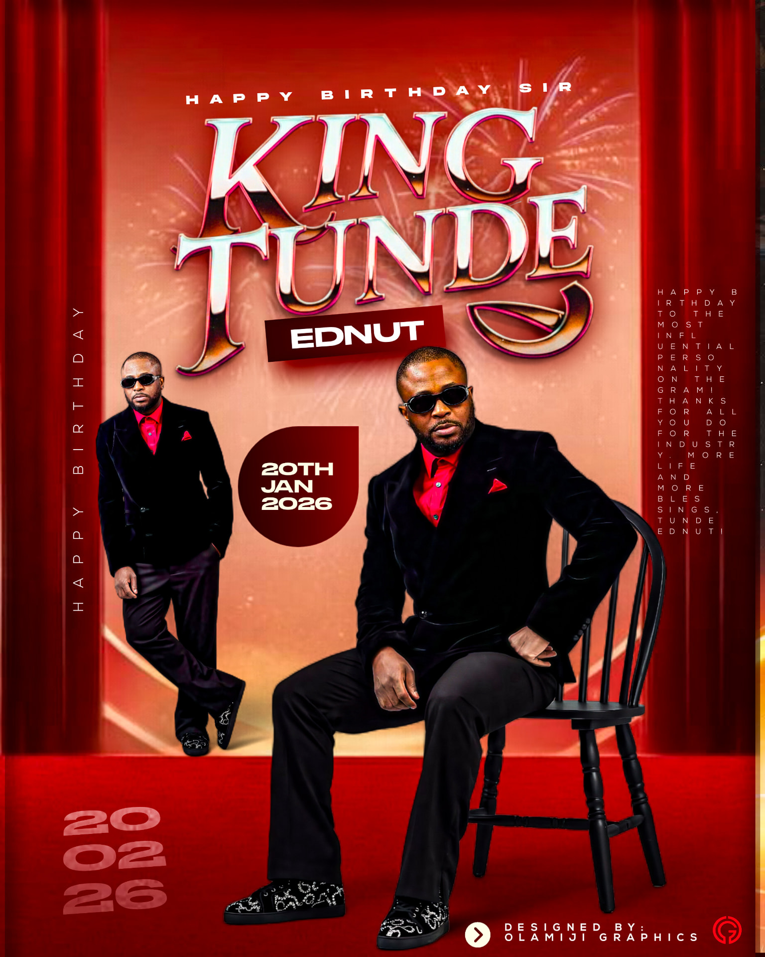 Happy Birthday King Tunde Ednut
