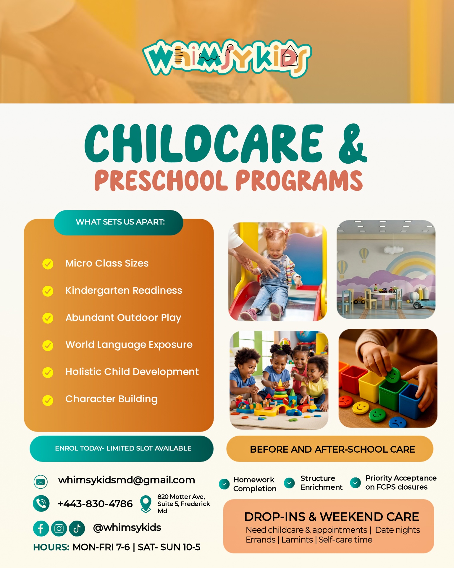 Childcare & Preschool Programs